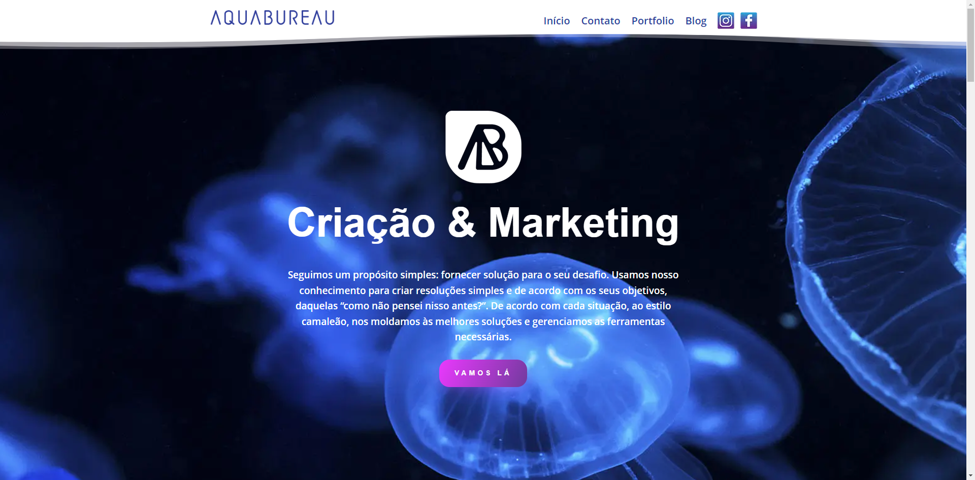 AquaBureau homepage